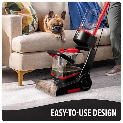 Dirt Devil Full Size Carpet Cleaner Machine for Carpet and Upholstery, Deep Cleaning Carpet Shampooer Machine with Two Cleaning Modes, Pair with Dirt Devil Carpet Cleaner Solution thumbnail 4