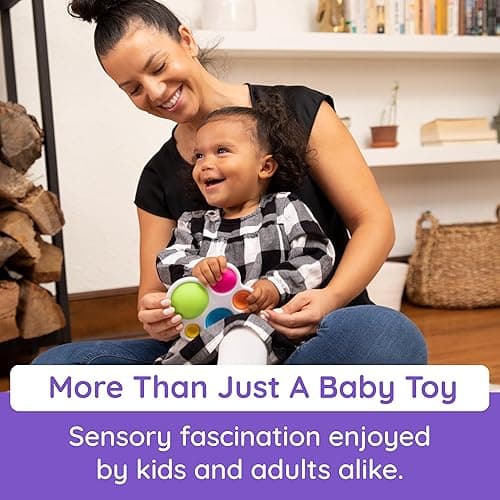 Fat Brain Toys Original Dimpl Brand Baby Toy, Sensory Toys for Babies 10 Months+, Interactive Baby Toys, Fidget Toys, 1 Piece thumbnail 5