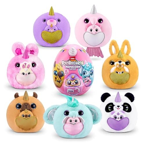 Rainbocorns Mamacorn Surprise by ZURU, Collectible Plush Toy for Girls 3+ thumbnail 3