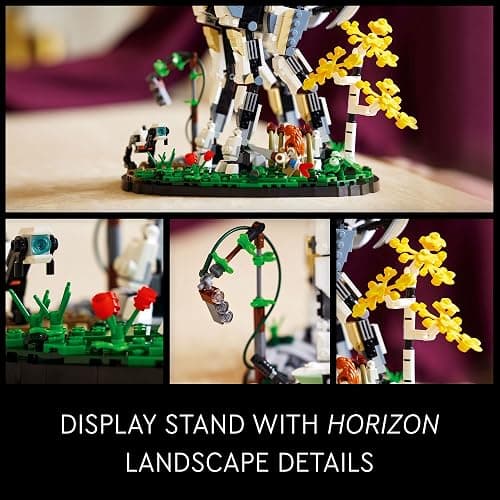 LEGO Horizon Forbidden West: Tallneck 76989 Building Set - Aloy Minifigure & Watcher Figure, Featuring Minifigure Accessories from The Game, Collectible Gift Idea for Teens, Adults, Men, Women thumbnail 4