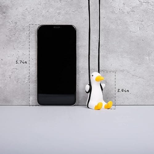 YGMONER Cute Swinging Duck Car Rear View Mirror Hanging Accessories Funny Car Interior Decor Gifts for Women Men (Duck) thumbnail 3