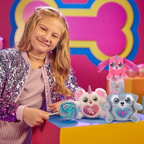 Rainbocorns Puppycorn Surprise Series 2 (Komon) by ZURU, Collectible Plush Stuffed Animal, Surprise Egg, Scratch n Sniff Sticker, Color Mix Slime, Ages 3+ for Girls, Children thumbnail 8