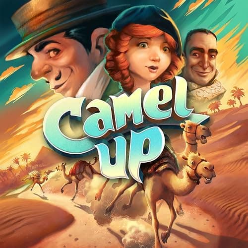 Camel Up (Second Edition) | Strategy , Dice Game | Family Board Game for Adults and Kids | Ages 8 and up | 3 to 8 Players | Average Playtime 30-45 Minutes | Made by Eggertspiele thumbnail 2