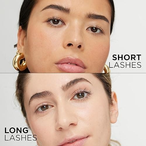 L'Oreal Paris Makeup Telescopic Original Lengthening, Lash Separating Mascara with Dual Precision Brush, Washable, Blackest Black, 0.27 Fl Oz., 1 Count thumbnail 7