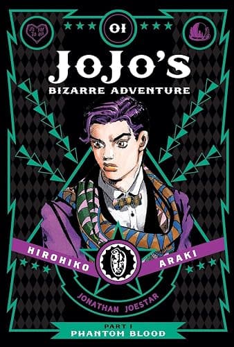 Jojos Bizarre Adventure Part 1: Phantom Blood Vol 1-3 Books Collection Set thumbnail 3
