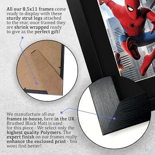 HWC Trading Tom Holland Gift USL Framed Signed Printed Autograph Spiderman Gifts Print Photo Picture Display - US Letter Size thumbnail 7