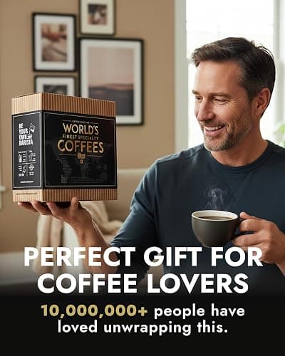 Original Gourmet Coffee Gift Set for Men & Women – 5 of the World’s Finest Single Estate Specialty & Organic Coffees | Brew & Enjoy Anytime, Anywhere | Hamper Style Letterbox Gift Idea for Him & Her thumbnail 2