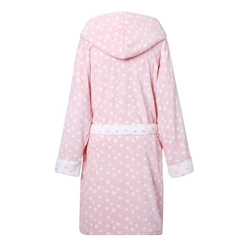 Richie House Women's Plush Fleece Robe, Warm Fleece Bathrobe Size S-XL thumbnail 2