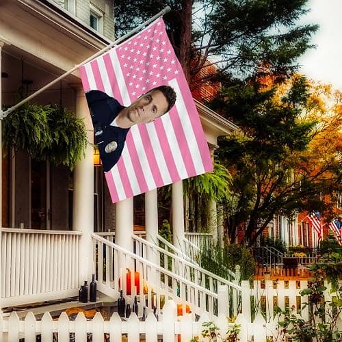 3x5 Foot Eric Winter Tim Bradford Decorative Flag, Double-Stitched with 2 Brass Grommets, Wall Hanging Tapestry for Room Decor, College Dorm, Outdoor Porch, or Indoor Decorations thumbnail 7