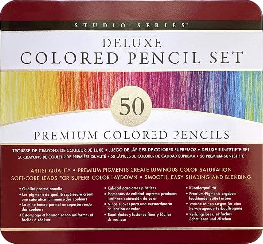 Studio Series Deluxe Colored Pencil Set (Set of 50) thumbnail 3
