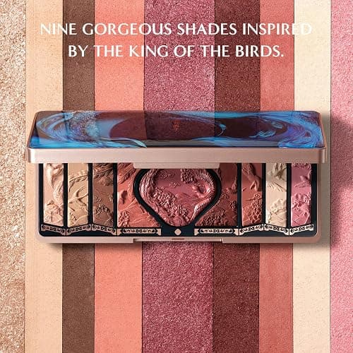 FLORASIS Floral Engraving Phoenix Makeup Palette (04 Burgundy Sunset) thumbnail 3