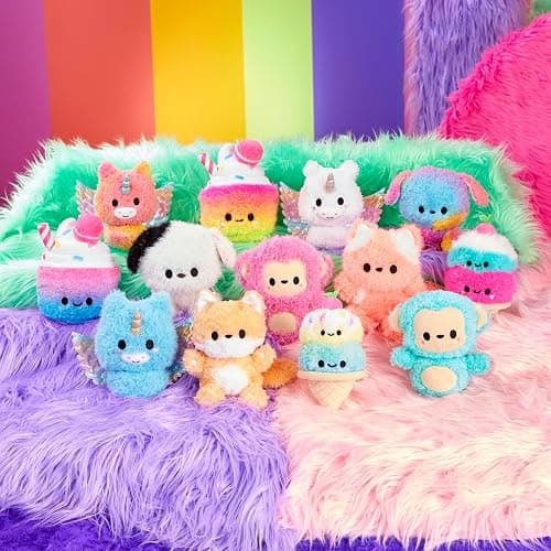 Fluffie Stuffiez Monkey Small Collectible Feature Plush, Surprise Reveal Unboxing with Huggable ASMR Fidget DIY Fur Pulling, Ultra Soft Fluff thumbnail 2