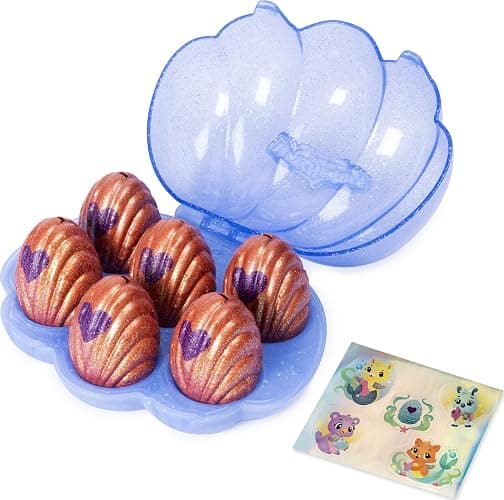 Hatchimals CollEGGtibles, Mermal Magic 6 Pack Shell Carrying Case with Season 5 CollEGGtibles, for Kids Aged 5 and Up (Color May Vary) thumbnail 5