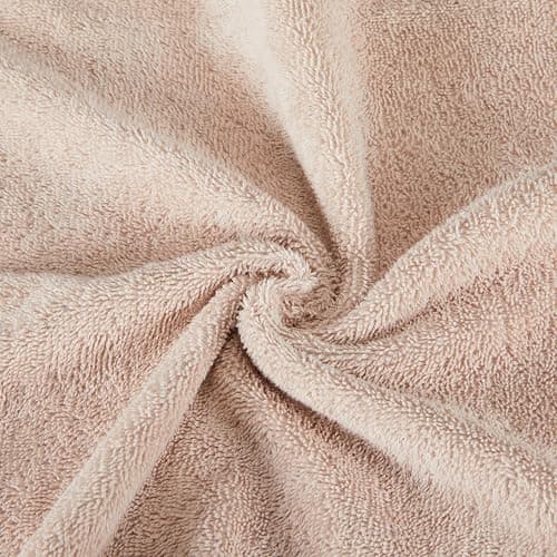 Amazon Basics Fade Resistant Bath, Hand and Washcloth Towel Set, 100% Cotton, Set of 6, 30 x 54 inches, Blush Pink thumbnail 7