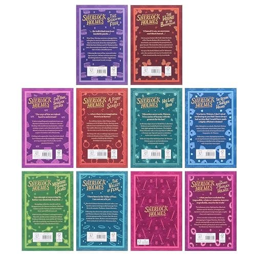 Sherlock Holmes Series Complete Collection 10 Books Set by Arthur Conan Doyle (Return,Memoirs,Adventures,Valley of Fear,His Last Bow,Case-Book,Hound ... Sherlock Holmes Collection (Cherry Stone)) thumbnail 4