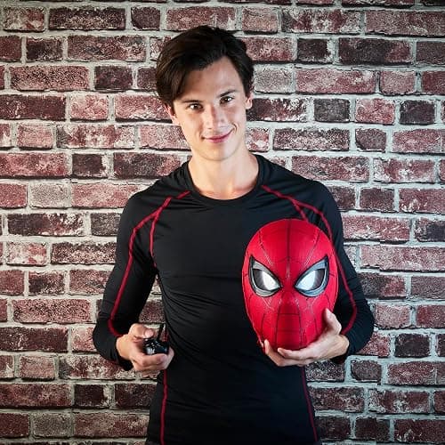 Spider-Man Marvel Legends Series Homecoming Electronic Expressive Mask, Premium Interactive Roleplay Gear for Adults thumbnail 14