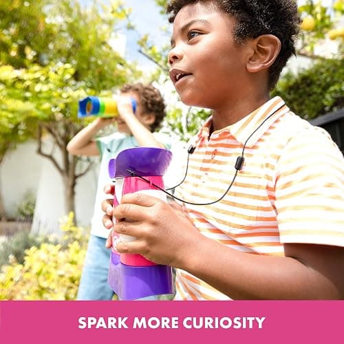 Educational Insights GeoSafari Jr. Kidnoculars Pink Binoculars For Toddlers & Kids, Toy for Boys & Girls, Classroom Must Haves, Ages 3+ - Multi-color - Jr. Kidnoculars thumbnail 4