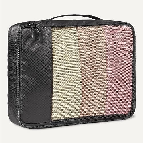 Amazon Essentials Packing Cubes Travel Accessories Set, Luggage Organizer with Double Zipper thumbnail 4