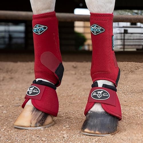 Professional's Choice Horse Equine Overreach Ballistic Bell Boots Navy Blue thumbnail 2
