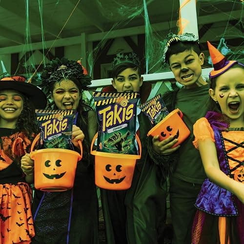 Takis Zombie 18 pc / 1 oz Multipack, Habanero & Cucumber Flavored Extreme Spicy Rolled Tortilla Chips thumbnail 5