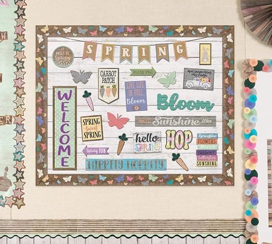 White Shiplap Better Than Paper® Bulletin Board Roll - 4 foot x 12 foot roll - Board Roll thumbnail 3