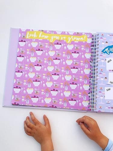 Lucy Darling The Little Years Toddler Baby Memory Book - Ages 1 to 6 Years Old Album For Baby Girl - Milestone Scrapbook To Record Precious Memories - Keepsake Record Book thumbnail 3