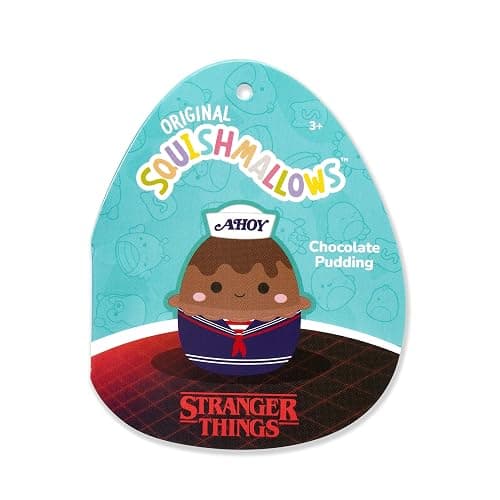 Squishmallows Original “Stranger Things” 3.5-Inch Chocolate Pudding + USS Butterscotch 2-Pack - Official Jazwares Plush (Clips) thumbnail 7