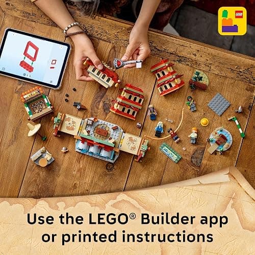 LEGO ONE PIECE Battle at Arlong Park Building Blocks - Pretend Play Building Toy for Boys & Girls, Ages 9+ - 5 Straw Hat Pirates Toy Figures & Playset for Anime Fans - Gift Idea for Birthdays - 75638 thumbnail 6