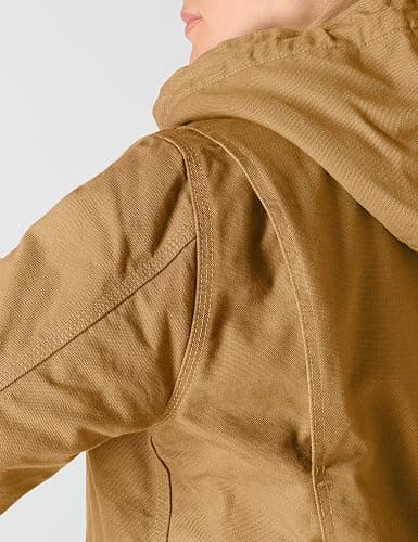 Carhartt Women's Loose Fit Washed Duck Sherpa Lined Jacket thumbnail 5