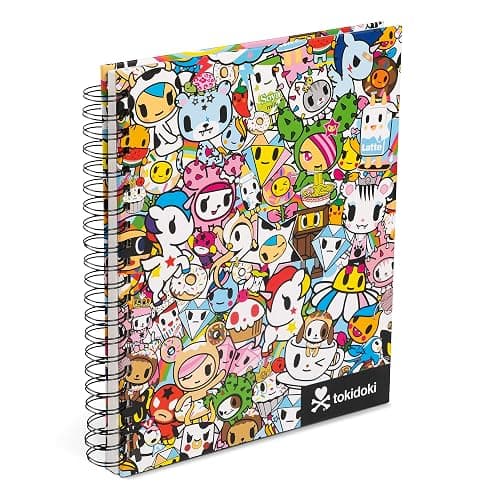 tokidoki Sketchbook with Spiral Hardcover Blank Sketch Book, 9 x 11-Inches - Image 1