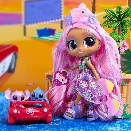 Disney Doorables ADOORBS Angel Superfan Doll, Movie Premiere, UNbox 10 Mini Accessories, 2 Exclusive Figures, Fun Play Area, Toy Gift for Collectors, Fans, Tweens, Girls & Kids 5+ by Just Play thumbnail 2