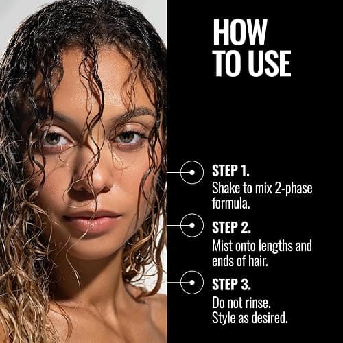 PRAVANA Intense Therapy Leave-In Conditioner Spray Treatment & Detangler | Instantly Detangles & Hydrates | Equalizes Hair Porosity | For All Hair Types | Strengthens & Softens Hair thumbnail 4