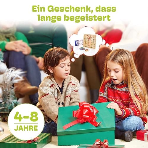 CUBIDI® Kreatives Montessori Spielzeug Geobrett Für Unzählige Spannende Figuren - Feinmotorik und Lernspielzeug - Geoboard Spielzeug ab 5 Jahre Jungen und Mädchen thumbnail 7