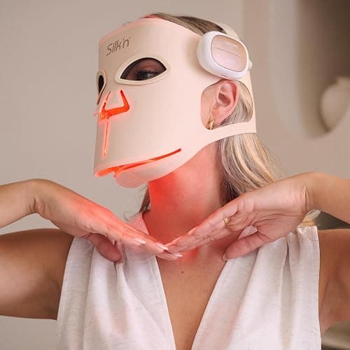 Silk’n LED Face Mask Pro + Builder Serum - Maschera LED Anti-Età per Viso - 7 Luci + Siero con Vitamina C, Acido Ialuronico e Chlorella - Tonificazione, Idratazione e Schiarimento thumbnail 9