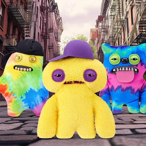 Fuggler Fugg Life 9-Inch Plush Toy (Squidge) by ZURU – Funny Ugly Monster Stuffed Animal with Human-Like Teeth, Quirky Collectible Plush for Kids, Tweens, Teens, Adults & Weird Toy Lovers thumbnail 4