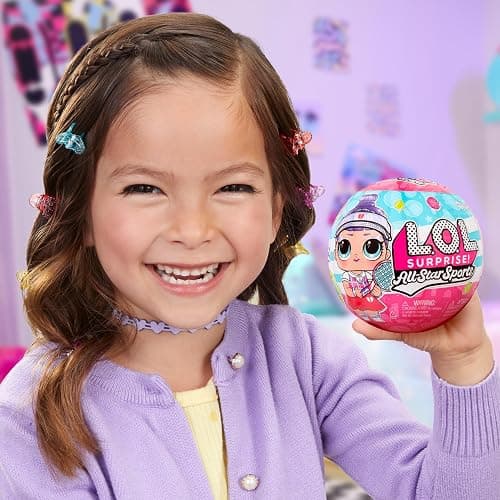 LOL Surprise All Star Sports Vault Collection Tots with Sports-Themed Collectible Doll and 8 Surprises to UNbox Including Matching Accessories – Great Gift for Kids Ages 4+ thumbnail 2