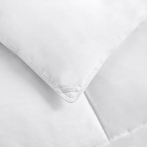 Amazon Basics White Down Alternative Comforter and Duvet Insert with Corner Tabs (Full/Queen, All-Season) thumbnail 2