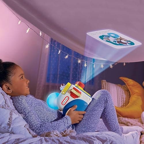 Little Tikes Story Dream Machine Starter Set, Storytime, Books, Little Golden Book, Audio Play, The Poky Little Puppy Character, Nightlight, Toy Gift for Toddlers and Kids Girls Boys Ages 3+ - Multicolor thumbnail 4