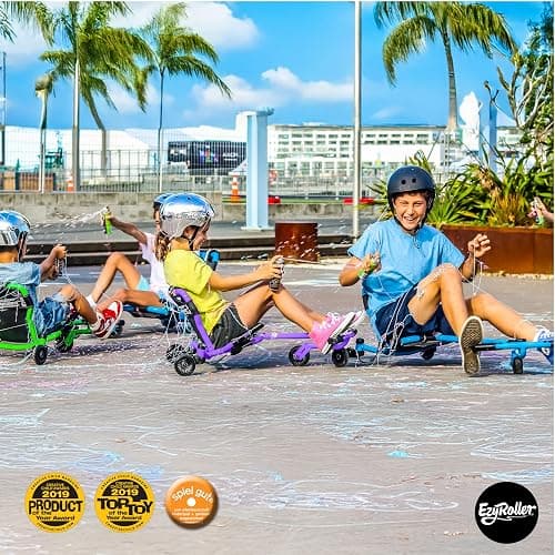 EzyRoller New Drifter-X Ride on Toy for Ages 4 and Older, Up to 150lbs.- Purple thumbnail 8