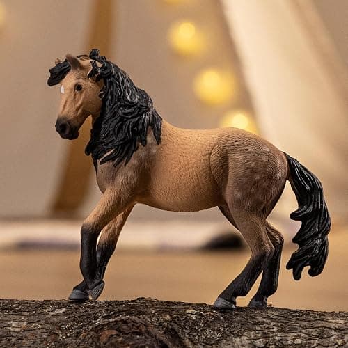 Schleich Horse Club - Andalusian Mare - 5" Hand-Painted Collectable, Realistic Toy Horse Figurine for Girls and Boys. Durable Educational Figure for Fun Imaginative Play. Cool Kids Toys Ages 5+ 14894 thumbnail 5