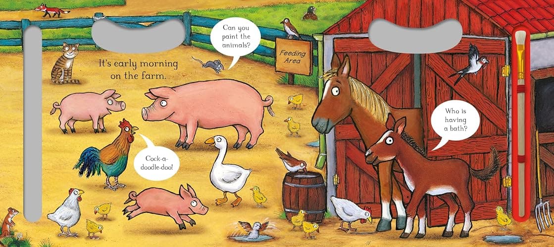 Farm Magic Painting: Just add water to paint! (Campbell Magic Painting, 1) thumbnail 3
