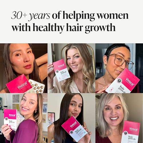 Viviscal Hair Growth Supplements For Women For Thicker, Fuller Hair, Nourishes Thinning & Loss, With Proprietary Collagen Complex, 60 Tablets, 1 Month Supply thumbnail 10