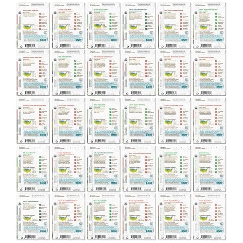 Back to the Roots Heirloom Organic, Non-GMO & USA Grown Seeds, 30ct Herb, Fruit, and Veggies, Assortment May Vary, Guaranteed to Grow thumbnail 8
