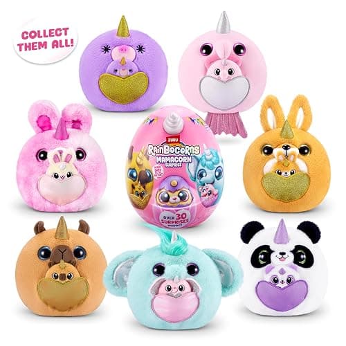 Rainbocorns Mamacorn Surprise by ZURU, Collectible Plush Toy for Girls 3+ thumbnail 3