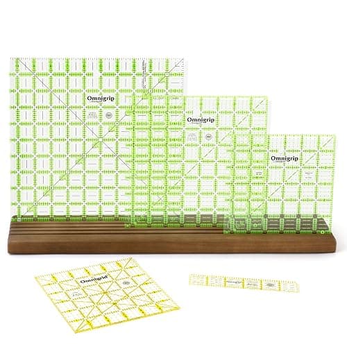 Omnigrid Wooden Ruler Rack, Regular,Brown thumbnail 5