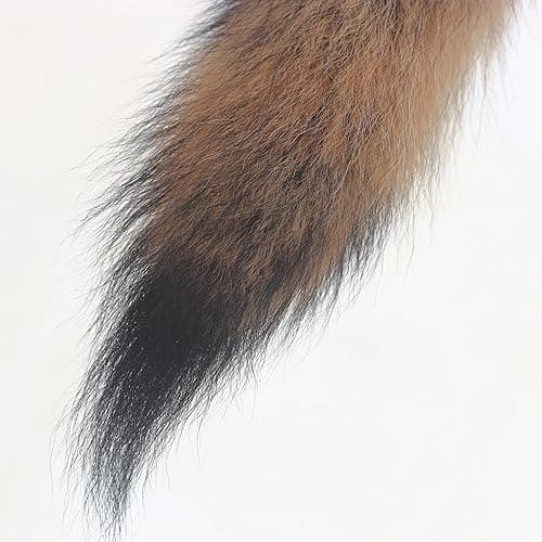 Chunxiao Fluffy Fox Tail Fur Cosplay Toy Cyote Prairie Wolf Tail thumbnail 8