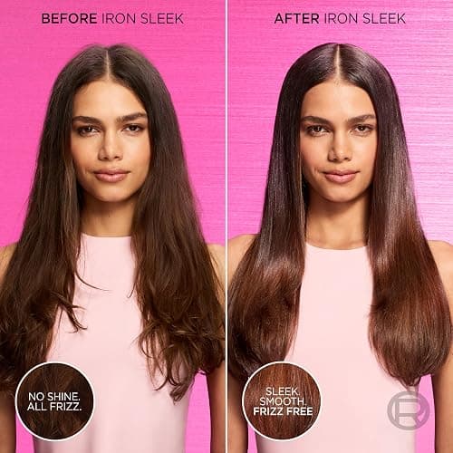 L'Oreal Paris Sulfate Free Iron Sleek Coat Hair Treatment, Provides Frizz Control and Humidity Protection, Semi-Permanent Smoothing Treatment, EverPure Hair Care, 5.1 fl oz thumbnail 2