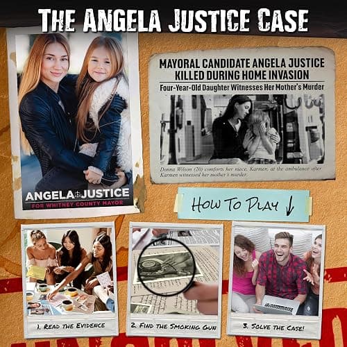 Unsolved Case Files Photo Case: Who Murdered Angela Justice? | Cold Case Murder Mystery Game thumbnail 4