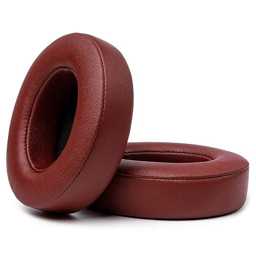 WC Wicked Cushions Replacement Ear Pads for Beats Studio 2 & 3 (B0501, B0500) Wired & Wireless | Does NOT Fit Beats Solo | Softer PU Leather, Enhanced Foam & Stronger Adhesive | Burgundy thumbnail 6