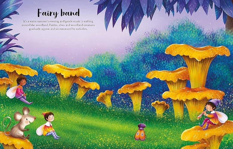 Fairies, Pixies and Elves Sticker Book: A Whimsical Interactive Sticker Book Featuring Magical Woodland Creatures thumbnail 4